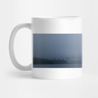 Bridge in the Fog. Vladivostok, Russia Mug